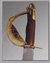 Small image #2 for  Brigantine Officer's Naval Cutlass with Wooden Grip