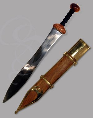 Large Mainz Gladius With Wooden Sheath