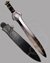 Small image #1 for High Carbon Steel Celtic Sword with Sheath