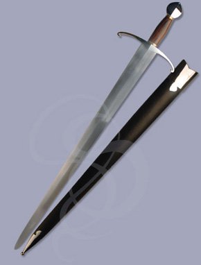 Gensteel Elegant High-Carbon Steel Arming Sword and Sheath