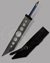 Small image #1 for High-Carbon Steel Buster Sword With Sheath and Shoulder Strap