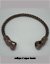 Small image #4 for Antique Copper, Antique Brass and Silver Viking Neck Rings with Dragon Head