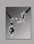Small image #1 for Elegant Asymmetrical Gothic Pendant