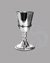 Small image #1 for Seven-Sided, Seven-Sins Pewter Goblet