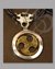 Small image #2 for Celtic Trinity Pendant and Waxed Leather Necklace
