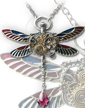 Dragon Fly Pendant - Clockwork Darter