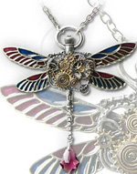 Dragon Fly Pendant - Clockwork Darter