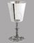 Small image #1 for Lindisfarne Abbey Wine Goblet  Medieval Pewter Goblet