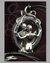 Small image #1 for Memento Mori: Skeletal Reflection Mirror Pendant