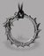 Small image #1 for Pewter Pendant of Jormungandr, the Midgard Serpent