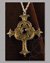 Small image #1 for Oversized, Ornate, Two-Tone, Brass and Pewter Crucifix