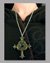 Small image #3 for Oversized, Ornate, Two-Tone, Brass and Pewter Crucifix