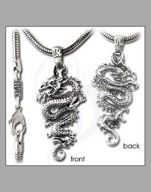 Sleeping Dragon  Pendant