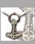 Small image #1 for Steampunk - Thor's  Skullhammer Amulet and Chain