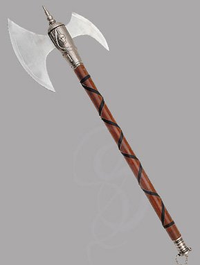  Double-Bladed Battleaxe - Stainless Steel Double-Bladed Battle Axe