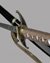 Small image #2 for Katana with Rayskin Handle and black scabbard.