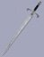 Small image #1 for Kit Rae's 420 J Stainless Steel Fantasy Sword
