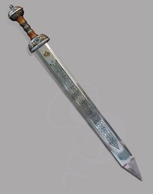 Imperator - Richly Detailed, Decorative Gladius of Julius Caesar