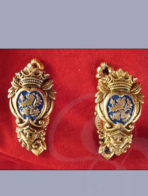 Flintlock, Sword or Dagger Hangers in Brass