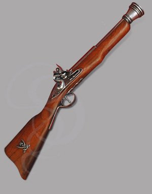 Non-Firing Pirate Flintlock Blunderbuss Rifle