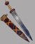 Small image #1 for Tenth Legion Roman Tribune Gladius <BR>With Decorative Sheath