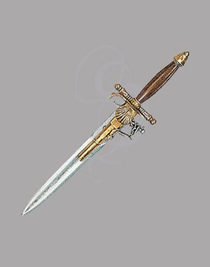 18th Century French Flintlock Pistol Dagger Reproduction