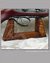 Small image #2 for Rustic Wooden Tabletop Display Stand for Pistols and Revolvers