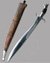 Small image #1 for Laeonis - Premium Broad-bladed Short Sword with Carved Wooden Sheath