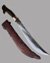Small image #1 for Lorei  - Premium Curve-bladed Short Sword with Carved Wooden Sheath