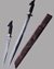 Small image #1 for Mordes Dyadian  Premium Sword and Dagger Matched Pair with Carved Wooden Sheath