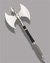 Small image #2 for Crescent Moon - Fantasy Stainless Steel Double Balded Battle Axe with Wire Wrapped Handle
