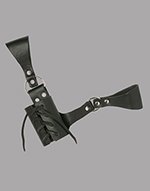 Universal Leather Sword Frog for Right Handed Draw