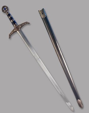 Blade Robin Locksley - Stainess Steel Sword of Robin Hood with Ornamented Hilt