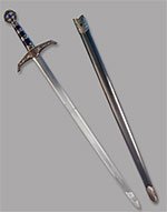 Blade Robin Locksley - Stainess Steel Sword of Robin Hood with Ornamented Hilt
