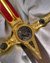 Small image #2 for Masonic Greatsword - Stainless-Greatsword with Red Velvet Grip