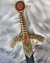 Small image #4 for Gilded Templar Sword with Knight's Templar Sigil and Scabbard