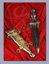 Small image #2 for Dagger with High-Carbon Steel Blade and Decorated Sheath