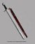 Small image #1 for Holy Land Sword with Leather Scabbard