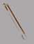 Small image #2 for Roman Spear(Pilum) with hardwood polished shaft.