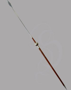 Roman Spear(Pilum) with hardwood polished shaft.
