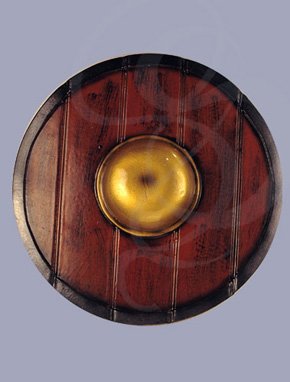 Viking-Style Foam Buckler Shield with Solid Grip
