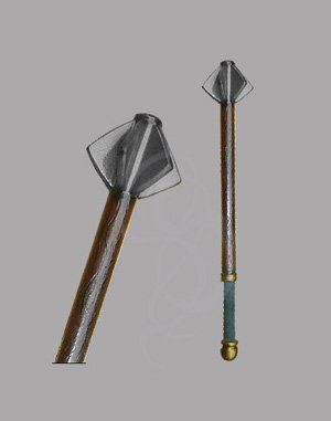 Large  Battle Mace, Made of Foam