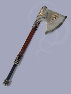 Celtic-style LARP Battle Axe