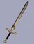 Small image #1 for Decorated LARP Sovereign Sword