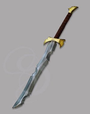 Rugged Two-Handed Foam Sword with Performance Core