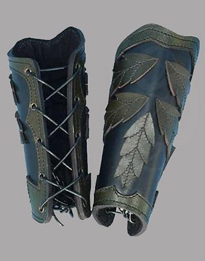 Elven Leaf Arm Bracers