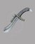 Small image #1 for LARP Spiked Dagger - Rugged  Foam Dagger with Performance Core
