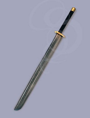 Durable LARP Foam Katana with Flexible Fiberglass Core