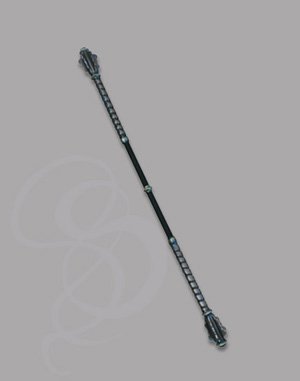 Rugged 6-Foot Foam Quarterstaff with Fiberglass Core