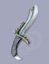Small image #1 for Durable Foam Dagger with Flexible Fiberglass Core
